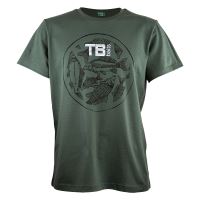 TB Baits T-Shirt Vintage Green Lady - M
