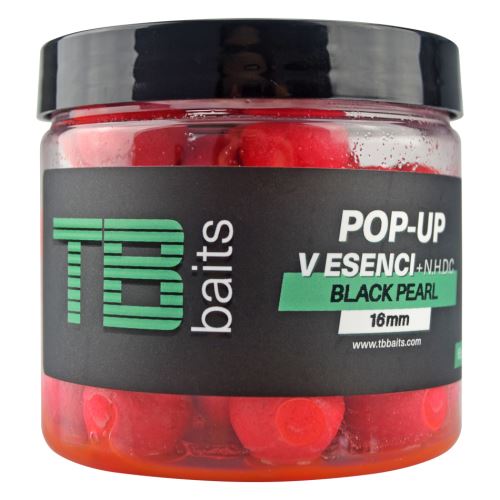 TB Baits Floating Boilie Pop-Up Pink Black Pearl + NHDC 65 g