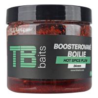 TB Baits Boosted Boilie Hot Spice Plum 120 g - 24 mm
