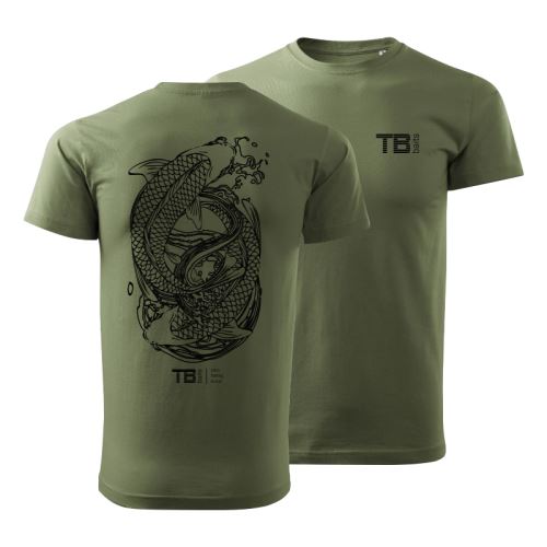 TB Baits T-Shirt Olive Edition