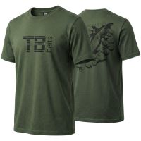 TB Baits Tričko Hidden Carp Green - Detské (6-9 rokov)