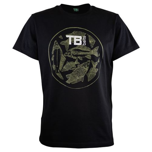 TB Baits T-Shirt Vintage Black Lady