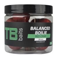 TB Baits Balanced Boilie + Atractor Red Crab 100 g - 24 mm