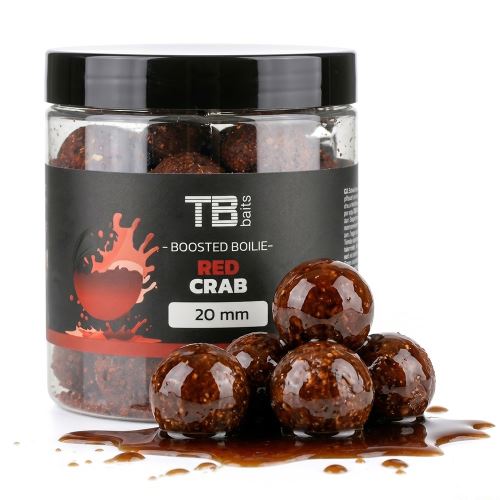 TB Baits Boosted Boilie Red Crab 120 g