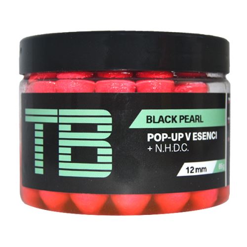 TB Baits Plávajúce Boilie Pop-Up Pink Black Pearl + NHDC 65 g